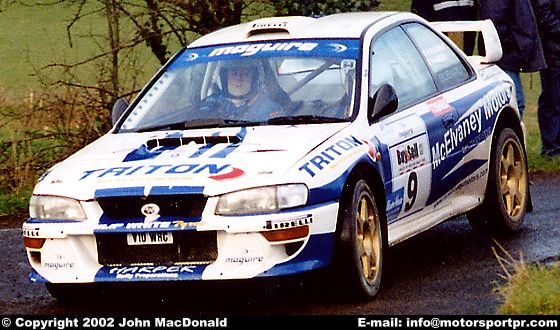 Niall Maguire - Subaru Impreza WRC