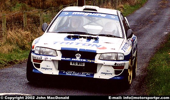 Niall Maguire - Subaru Impreza WRC